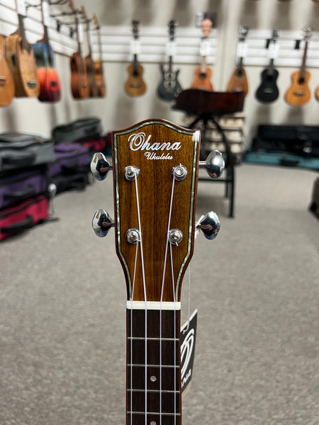 OHANA CK-50G Concert Ukulele - Solid Cedar/Solid Rosewood