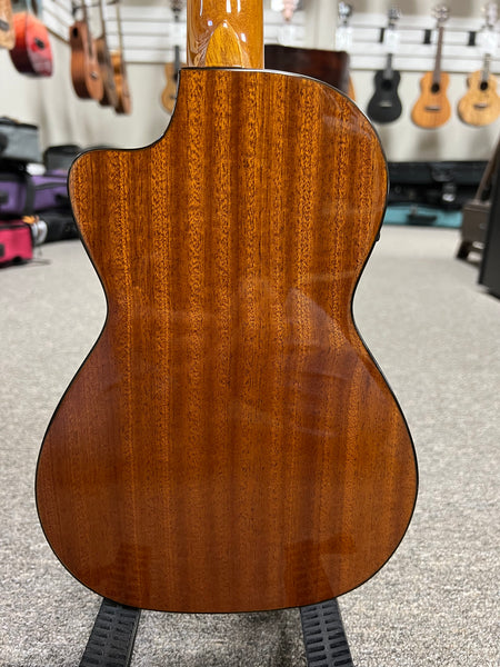 Ohana CK-35CGE-CL Cynthia Lin Solid Mahogany Electric Concert Ukulele w/Case