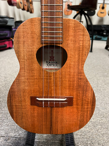 KoAloha KTO-10 Solid Acacia Opio Tenor Ukulele w/Case
