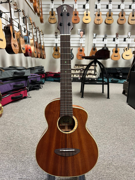 aNueNue UT-110 Solid Mahogany Bird Tenor Ukulele w/Case