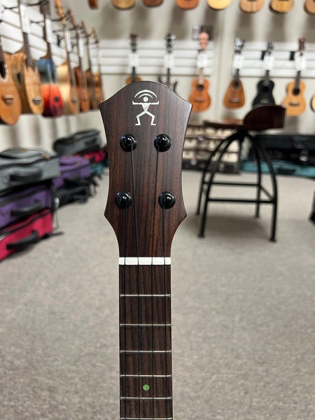 aNueNue UT-110 Solid Mahogany Bird Tenor Ukulele w/Case