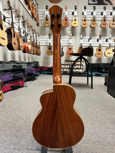 aNueNue UT-110 Solid Mahogany Bird Tenor Ukulele w/Case