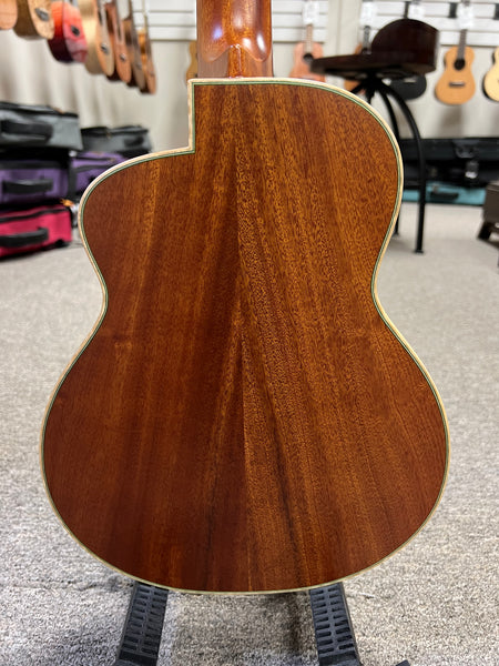 aNueNue UT-110 Solid Mahogany Bird Tenor Ukulele w/Case