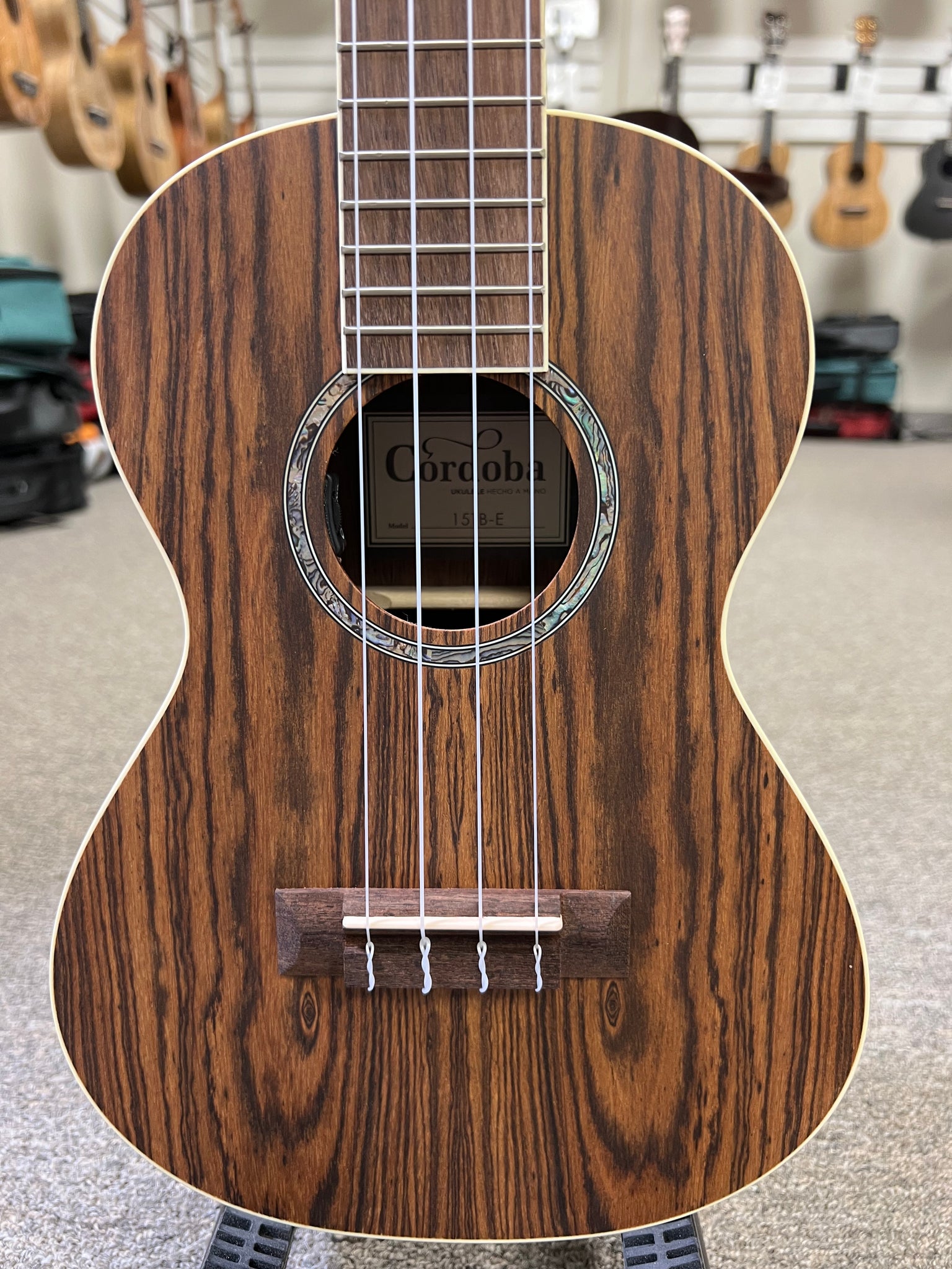 Cordoba 15TB-E Bocote Electric Tenor Ukulele