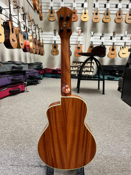 aNueNue UC-110 Solid Mahogany Bird Concert Ukulele w/Case