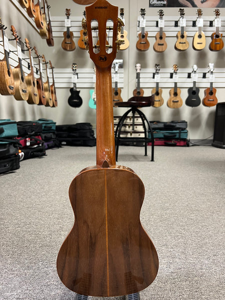 Flight Sophia CE Electric Concert Ukulele w/Case - Solid Spruce/Walnut