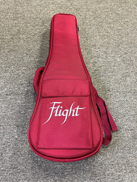 Flight Spirit Solid Acacia Electric Concert Ukulele w/Case - Royal Series