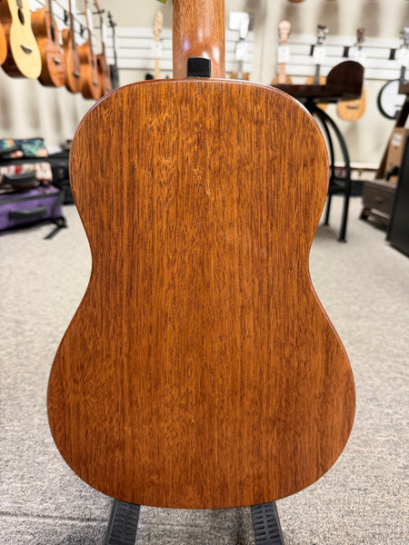 KALA KA-WF-AMHG-B Solid Mahogany Baritone Ukulele w/Case - Waterfall Series