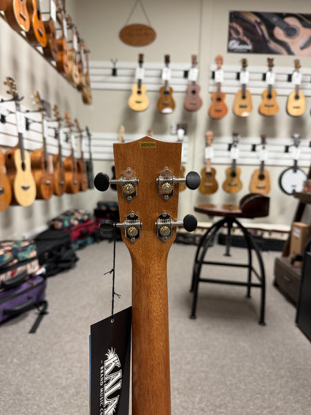 KALA KA-WF-AMHG-B Solid Mahogany Baritone Ukulele w/Case - Waterfall Series