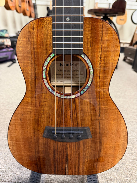 Kanile'a KPA-T Solid Koa Tenor Ukulele w/Case - Made in Hawaii