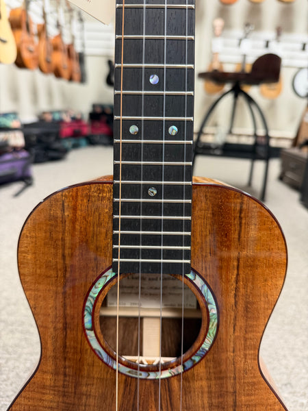 Kanile'a KPA-T Solid Koa Tenor Ukulele w/Case - Made in Hawaii