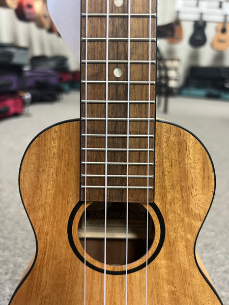 Islander by Kanile'a MOS-4 Spalted Mango Soprano Ukulele