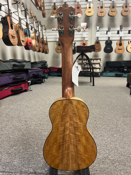 Islander by Kanile'a MOS-4 Spalted Mango Soprano Ukulele