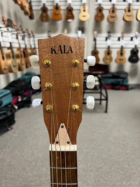 KALA KA-GTR-TRVS Solid Spruce Top Travel Guitar - Steel Strings