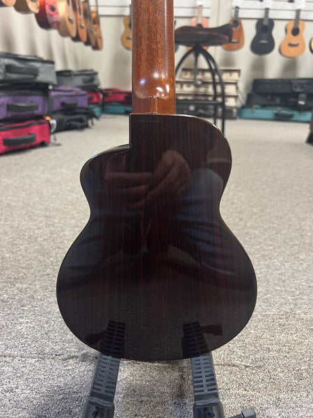 aNueNue US-214 Cedar Bird Soprano Ukulele w/Case - Solid Cedar/Rosewood