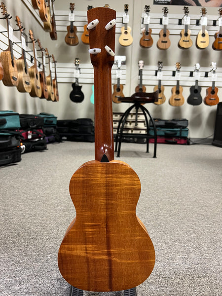 Larrivee Solid Koa Soprano Ukulele w/Case - Pre Loved