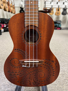 Luna UKE-TC-MAH Mahogany Concert Ukulele w/Case - Pre Loved