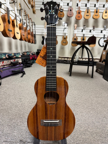 KoAloha KCM-00 Solid Koa Concert Ukulele w/Case #1- Made in Hawaii