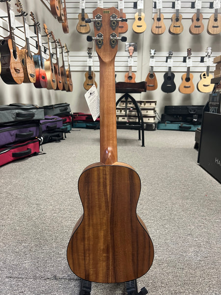 Islander by Kanile'a SC-4 Flamed Acacia Concert Long Neck Ukulele - Super Concert