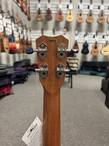 Islander by Kanile'a SC-4 Flamed Acacia Concert Long Neck Ukulele - Super Concert