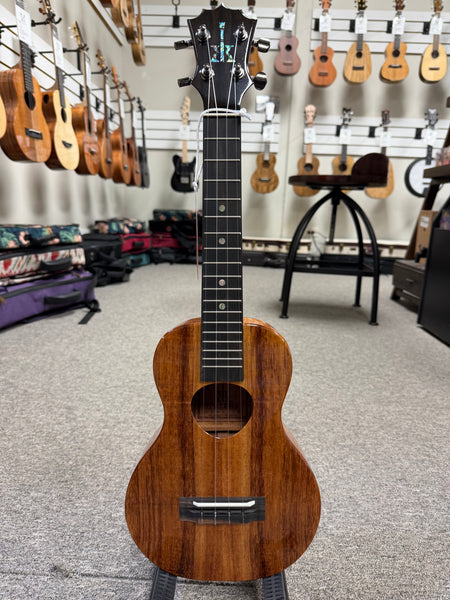 KoAloha KCM-00 Solid Koa Concert Ukulele w/Case #2 - Made in Hawaii