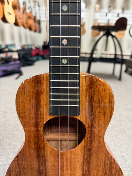 KoAloha KCM-00 Solid Koa Concert Ukulele w/Case #2 - Made in Hawaii
