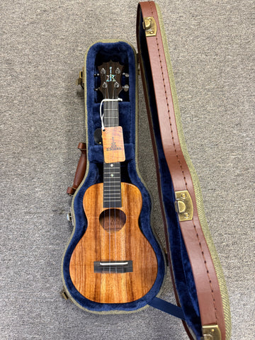 KoAloha KCM-00 Solid Koa Concert Ukulele w/Case #2 - Made in Hawaii