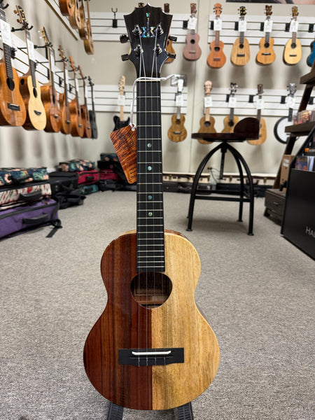 KoAloha KTNP-00 Solid Koa/Mango Naupaka Tenor Ukulele w/Case #1