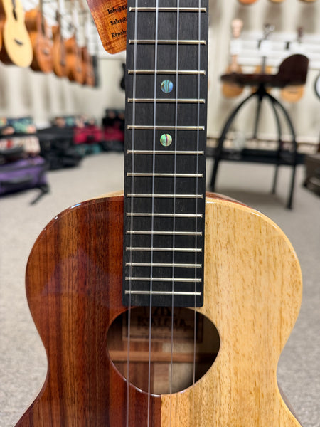 KoAloha KTNP-00 Solid Koa/Mango Naupaka Tenor Ukulele w/Case #1