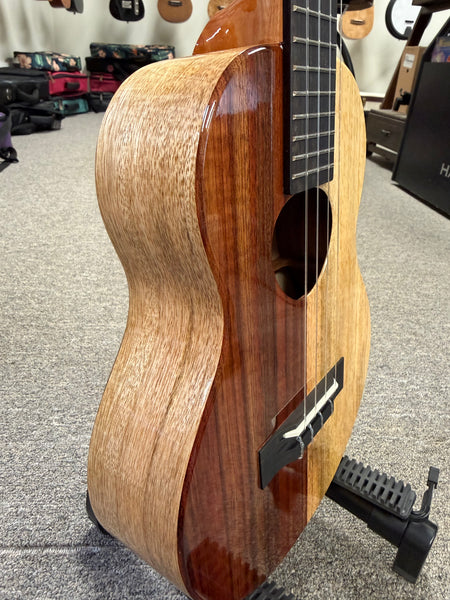 KoAloha KTNP-00 Solid Koa/Mango Naupaka Tenor Ukulele w/Case #1