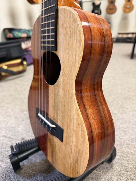 KoAloha KTNP-00 Solid Koa/Mango Naupaka Tenor Ukulele w/Case #1