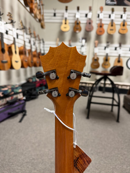KoAloha KTNP-00 Solid Koa/Mango Naupaka Tenor Ukulele w/Case #1
