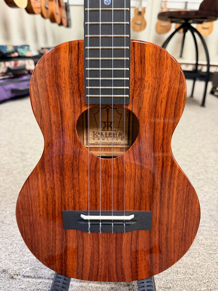 KoAloha KTMS-00 Slimline Solid Koa Tenor Ukulele w/Case #1 - Made in Hawaii !!