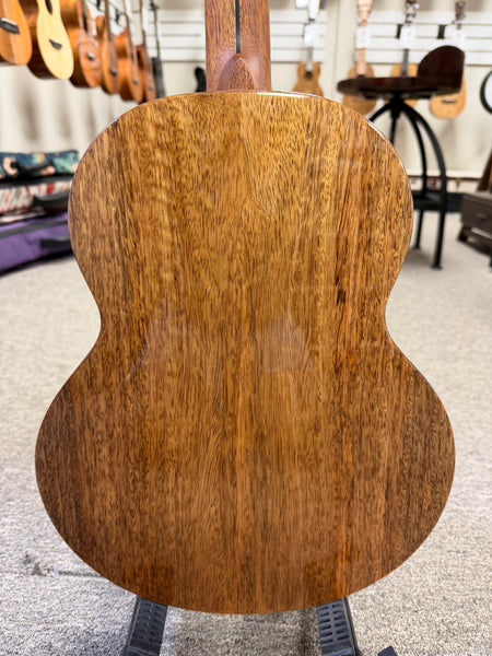 Flight Fireball Solid Mango Electric Baritone Ukulele w/Case #1 - Royal Series