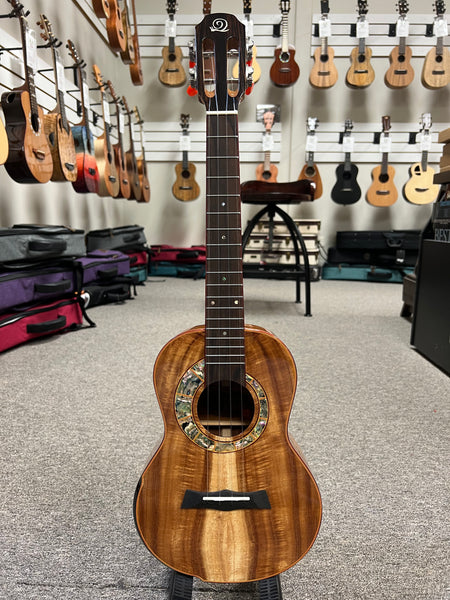 SNAIL S60T Solid Acacia Tenor Ukulele w/Case #2 - Comfort Armrest