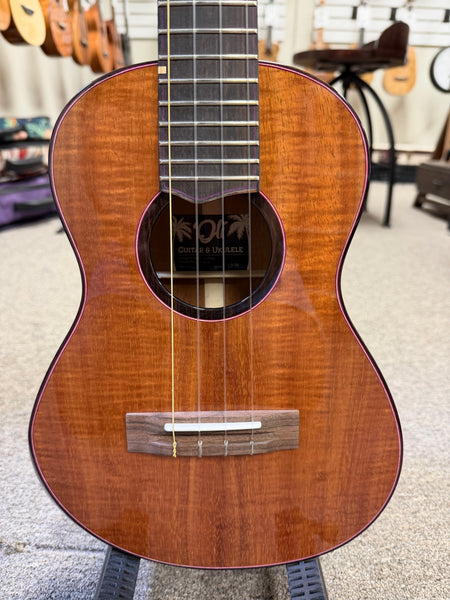 Oli L2-TK Uhi Solid Koa Tenor Ukulele w/Case