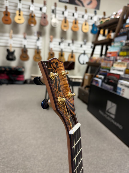 Oli L2-TK Uhi Solid Koa Tenor Ukulele w/Case