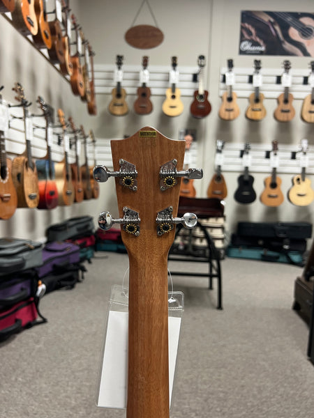 Lanikai ACST-CEB Acacia Electric Baritone Ukulele w/Case - Solid Top - Cutaway/Fishman Pickup