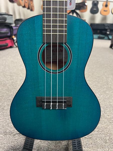 KALA KA-CEMB Concert Ukulele - Exotic Mahogany -Kala KACEMB Blue Uke