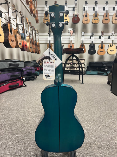 KALA KA-CEMB Concert Ukulele - Exotic Mahogany -Kala KACEMB Blue Uke