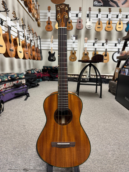Oli X2-BM Kalo Solid Mahogany Baritone Ukulele w/Case