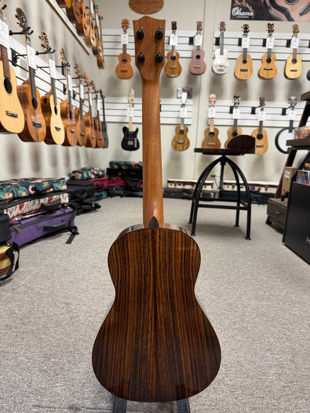 Oli L2-BSR Solid Spruce/Rosewood Baritone Ukulele w/Case