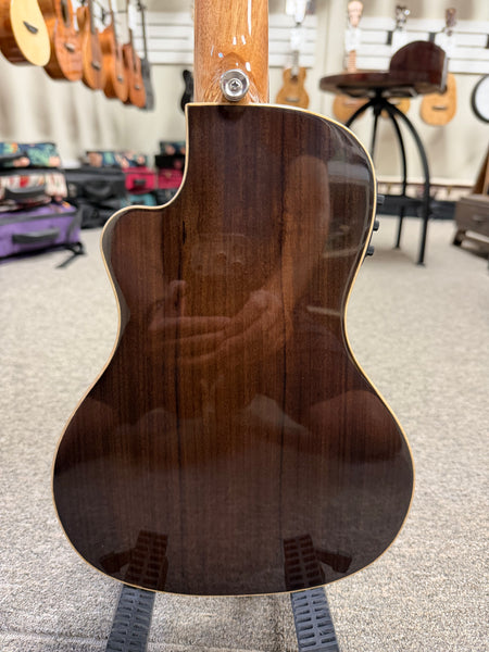 LANIKAI MRS-CEC Solid Morado Electric Concert Ukulele w/Case - Cutaway/Fishman Pickup