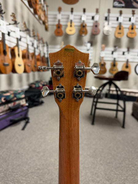 LANIKAI MRS-CET Solid Morado Electric Tenor Ukulele w/Case - Cutaway/Fishman Pickup