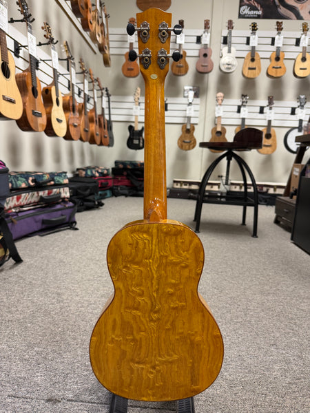 OHANA TK-70WG Solid Spruce/Willow Wood Tenor Ukulele