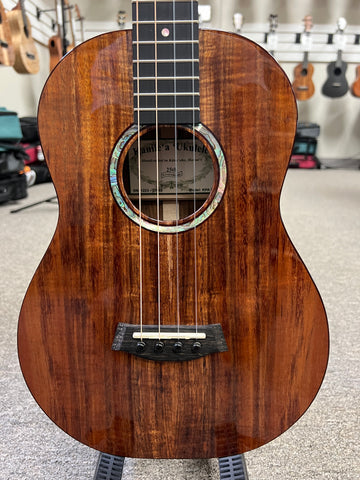 Kanile'a KPA-B Solid Koa Baritone Ukulele w/Case - Made in Hawaii