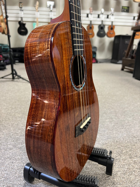 Kanile'a KPA-B Solid Koa Baritone Ukulele w/Case - Made in Hawaii