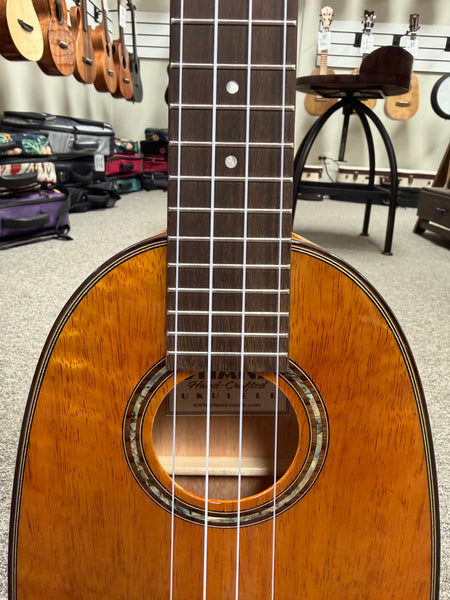 OHANA PKC-150SMO Spalted Mango Pineapple Concert Ukulele