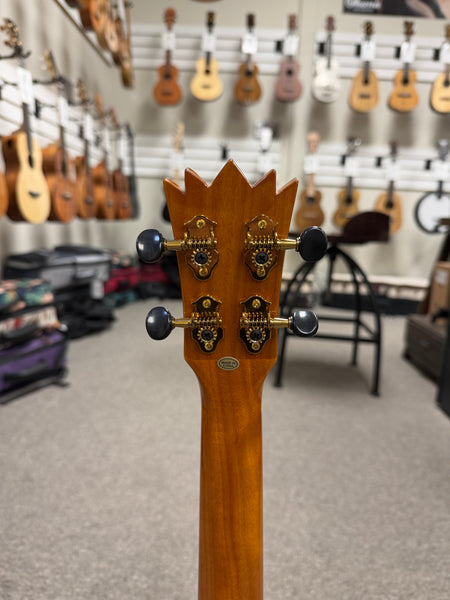 OHANA PKC-150SMO Spalted Mango Pineapple Concert Ukulele