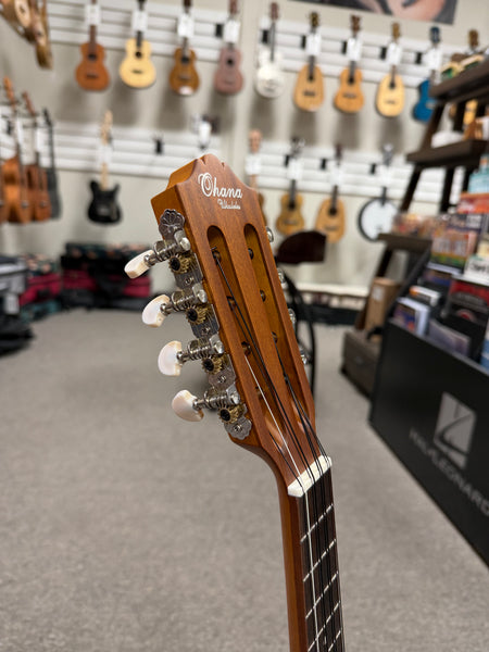 OHANA TK-70-8 Solid Spruce/Mahogany 8 String Tenor Ukulele